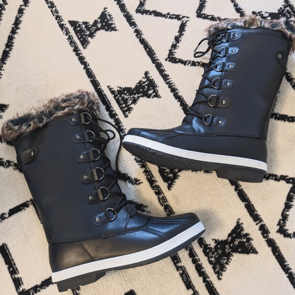 Winter boots with the "fur"